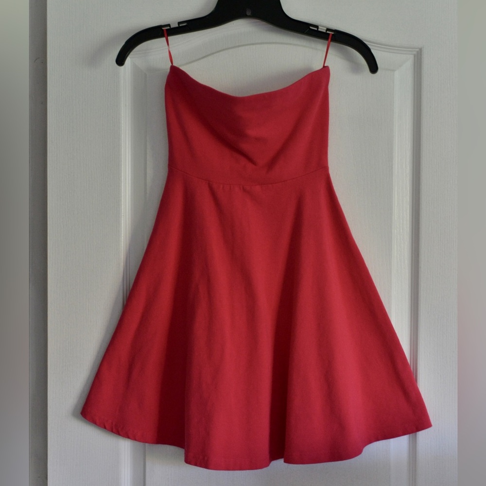 Hot Pink Strapless Princess SunDress